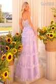 Clarisse 811125 dress with Floral Tulle Layers