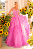 Fuchsia Clarisse 811230 A-line prom dress 