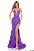 Purple Amarra 88228 prom dress