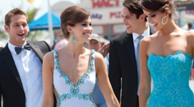 matching tux and dress