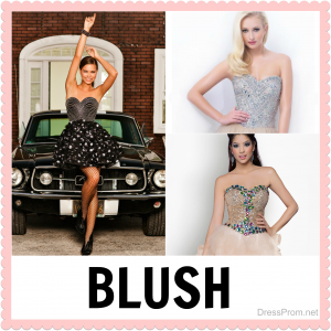 Designer Highlight: Blush Prom Dresses