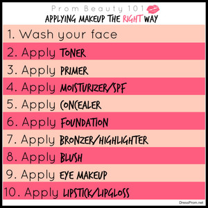 Prom Beauty 101: Applying your makeup the right way