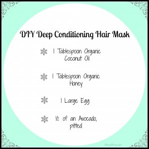 DIY Deep Conditioning Mask: Have Great Hair and a Cocktail Dress for your Holiday Party