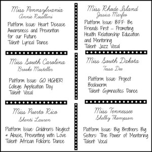 2014 Miss America Pageant Contestants: Part 8