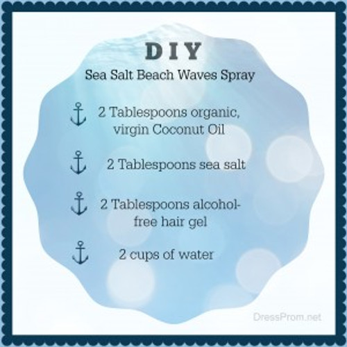DIY Beauty: Sea Salt Beach Waves Spray