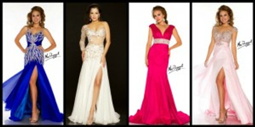 Step on Stage in the 2013 Mac Duggal Pageant Gown Collection