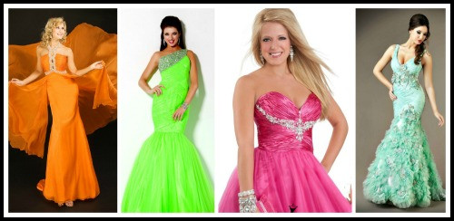 Step into Spring with Colorful Pageant Dresses