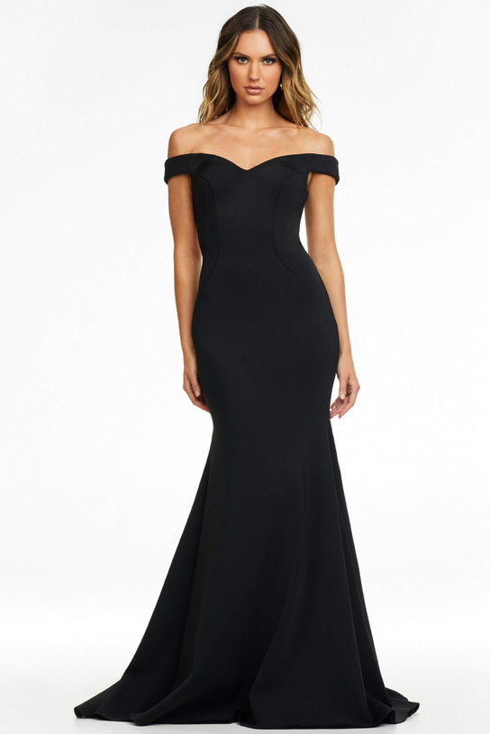 Off The Shoulder Prom Dress by Ashley Lauren 11118