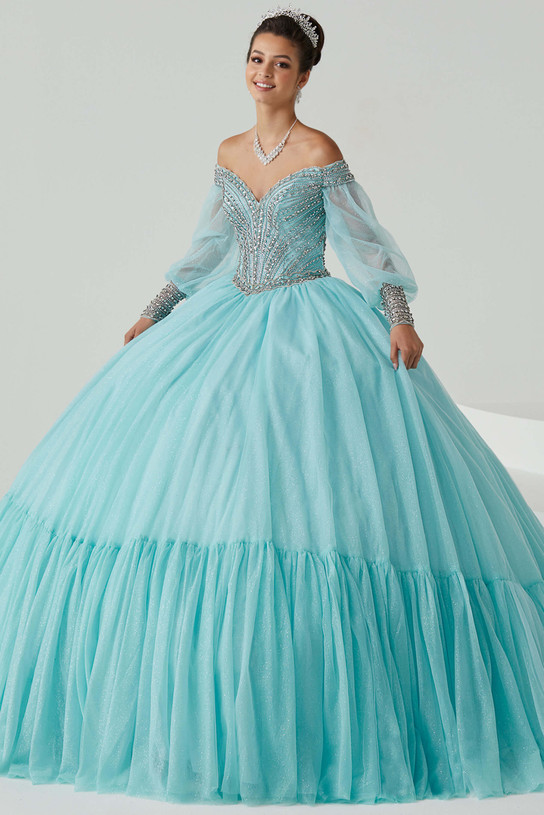 Off The Shoulder Quinceanera Collection Ball Gown Dress 26012