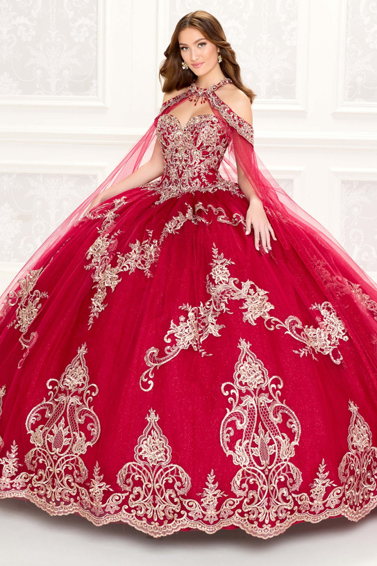 Glitter Tulle Princesa by Ariana Vara Quinceanera Dress PR30086