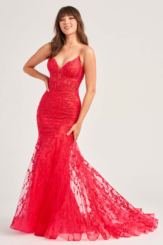 Strawberry Sweetheart Ellie Wilde Prom Dress EW35010