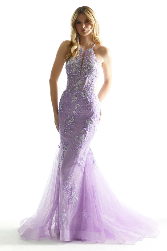 Halter Mermaid Morilee 49073 Prom Dress