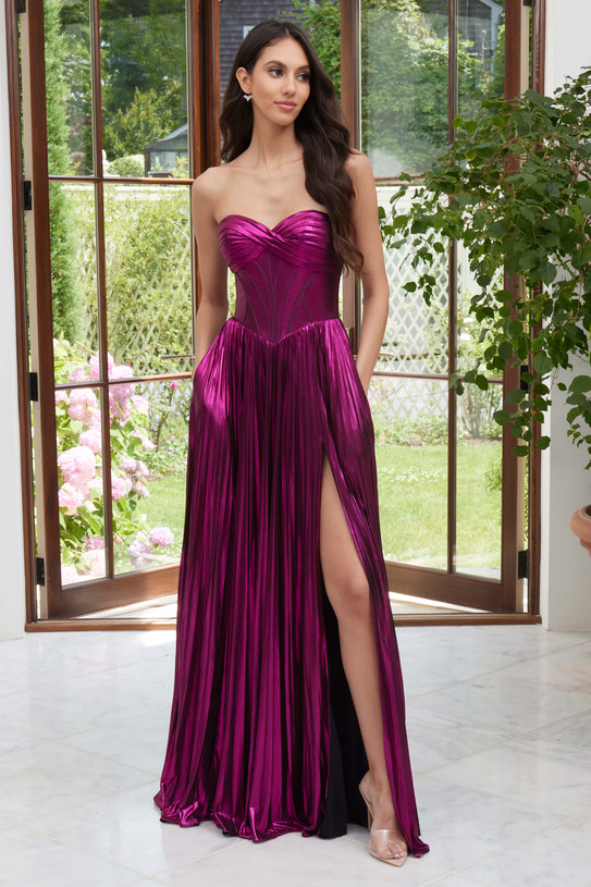 Magenta Morilee 49112 A-line dress