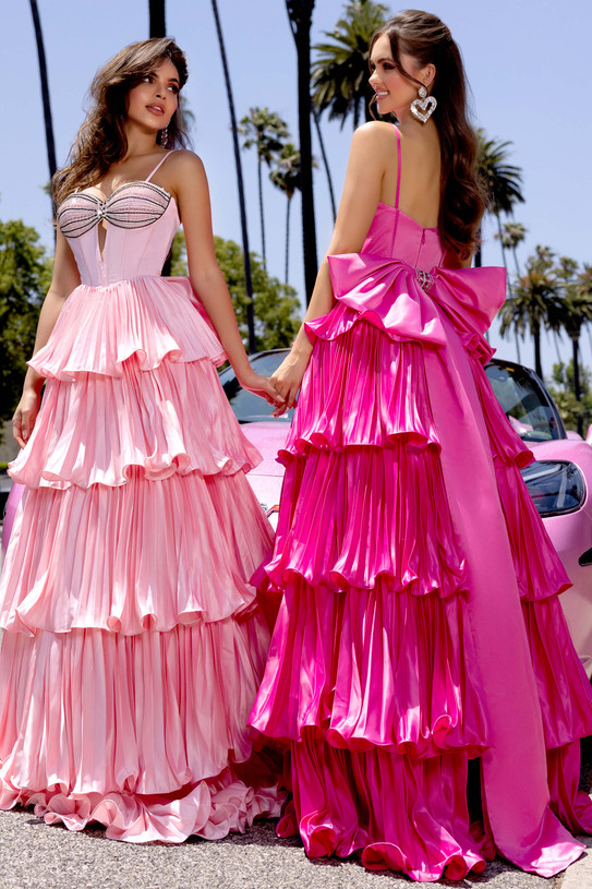 Gown with Dainty Straps PS25165