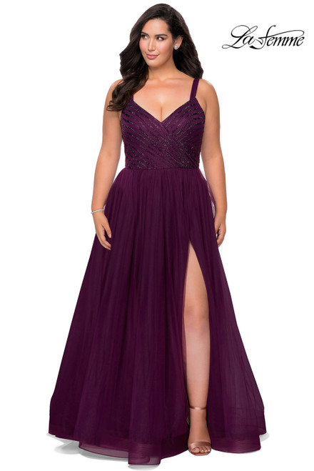 plus size prom