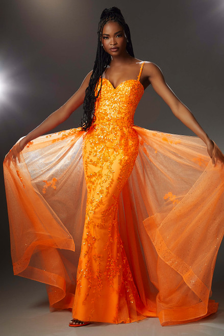 overskirt prom dress