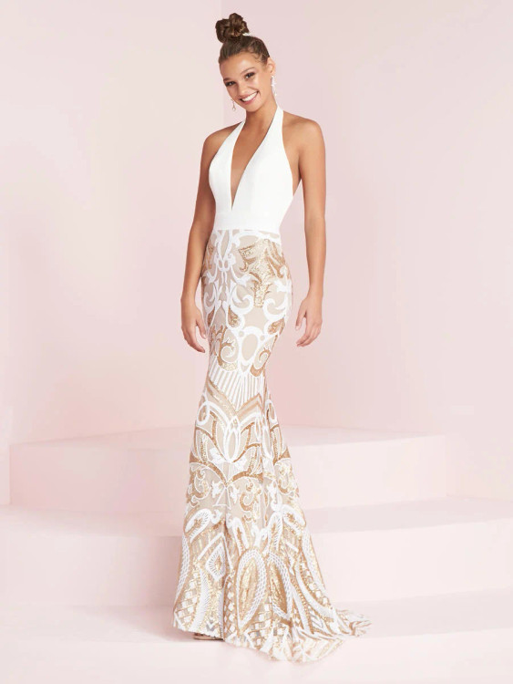 Halter Prom Dress Panoply 14021