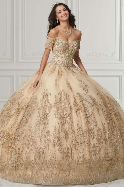 Off the Shoulder Quinceanera Collection Ball Gown Off the Shoulder Quinceanera Collection Ball Gown