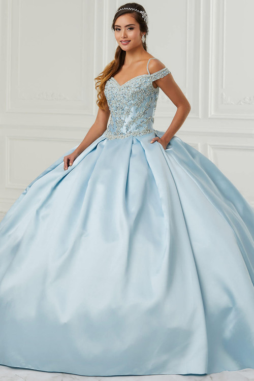 Pleated skirt quinceanera dress by Fiesta gowns 56429 Pleated skirt quinceanera dress by Fiesta gowns 56429