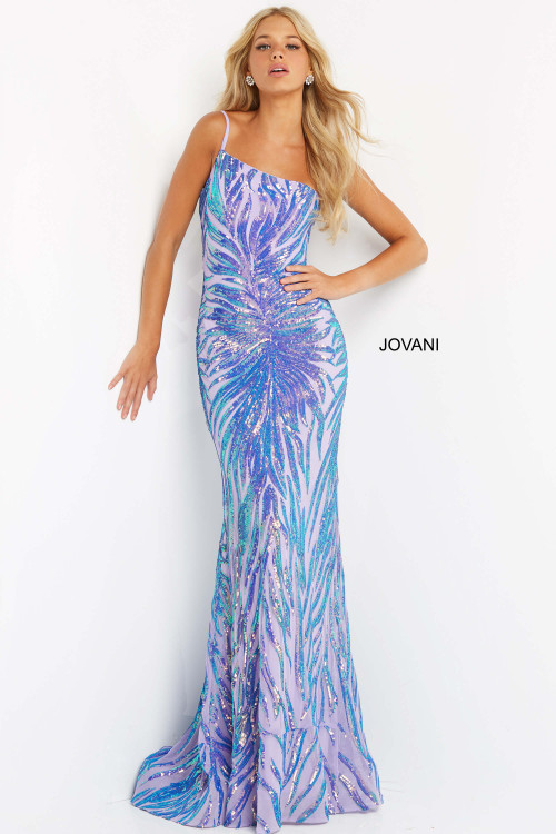 Jovani Prom Dress Iridescent Purple