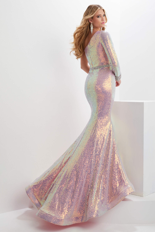 Iridescent Sequin Panoply Prom Dress 14136