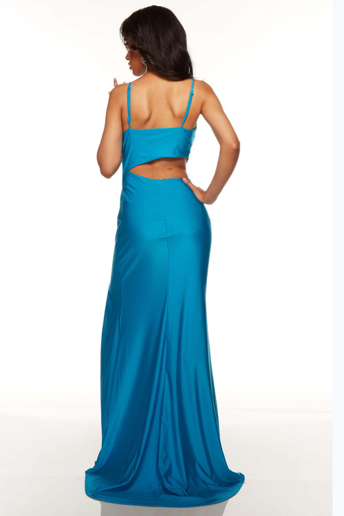 Cut-Out Jersey Alyce Prom Dress 61450