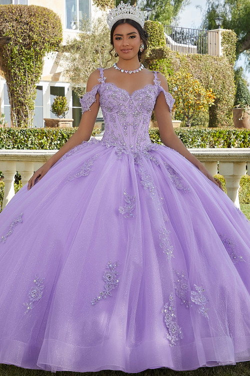 Embroidered Lace Vizcaya Quinceanera Dress by Morilee 89422
