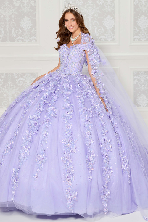 3D Floral Princesa by Ariana Vara Quinceanera Dress PR30120