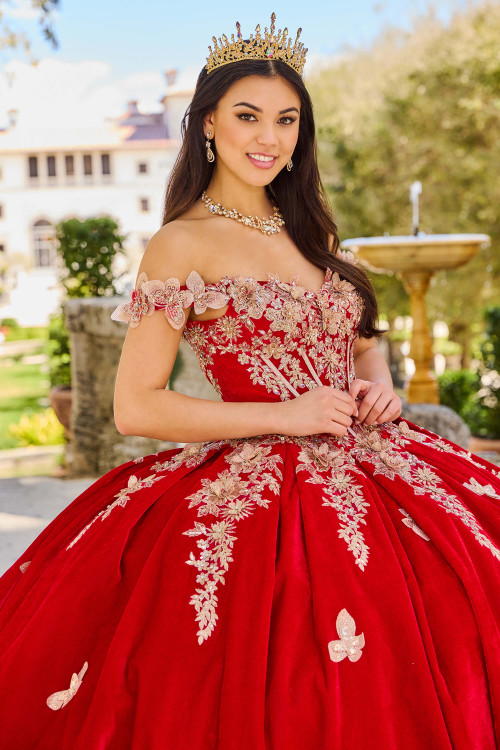 Off The Shoulder Quince Dress Princesa by Ariana Vara PR30136