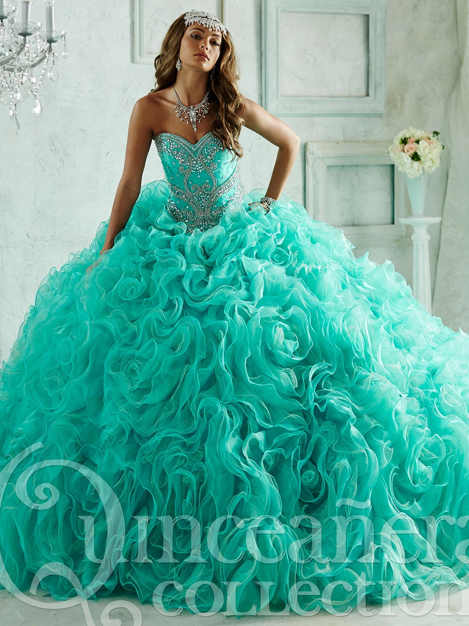 Quinceañera Collection 26801 Beaded 