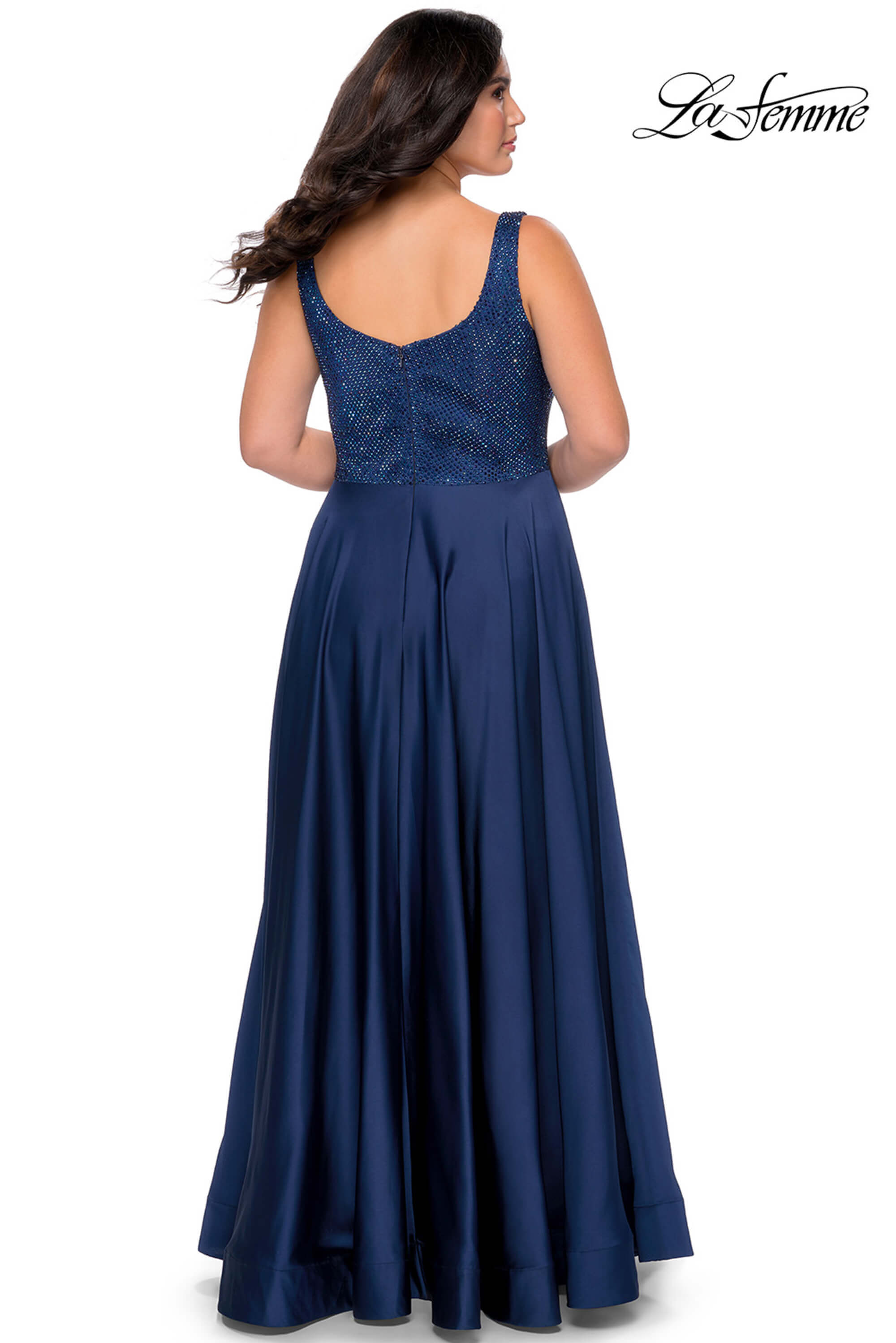 plus size formal dresses greenville sc Plus Size Formal Long Sleeve Beaded Dress MGNY 71805