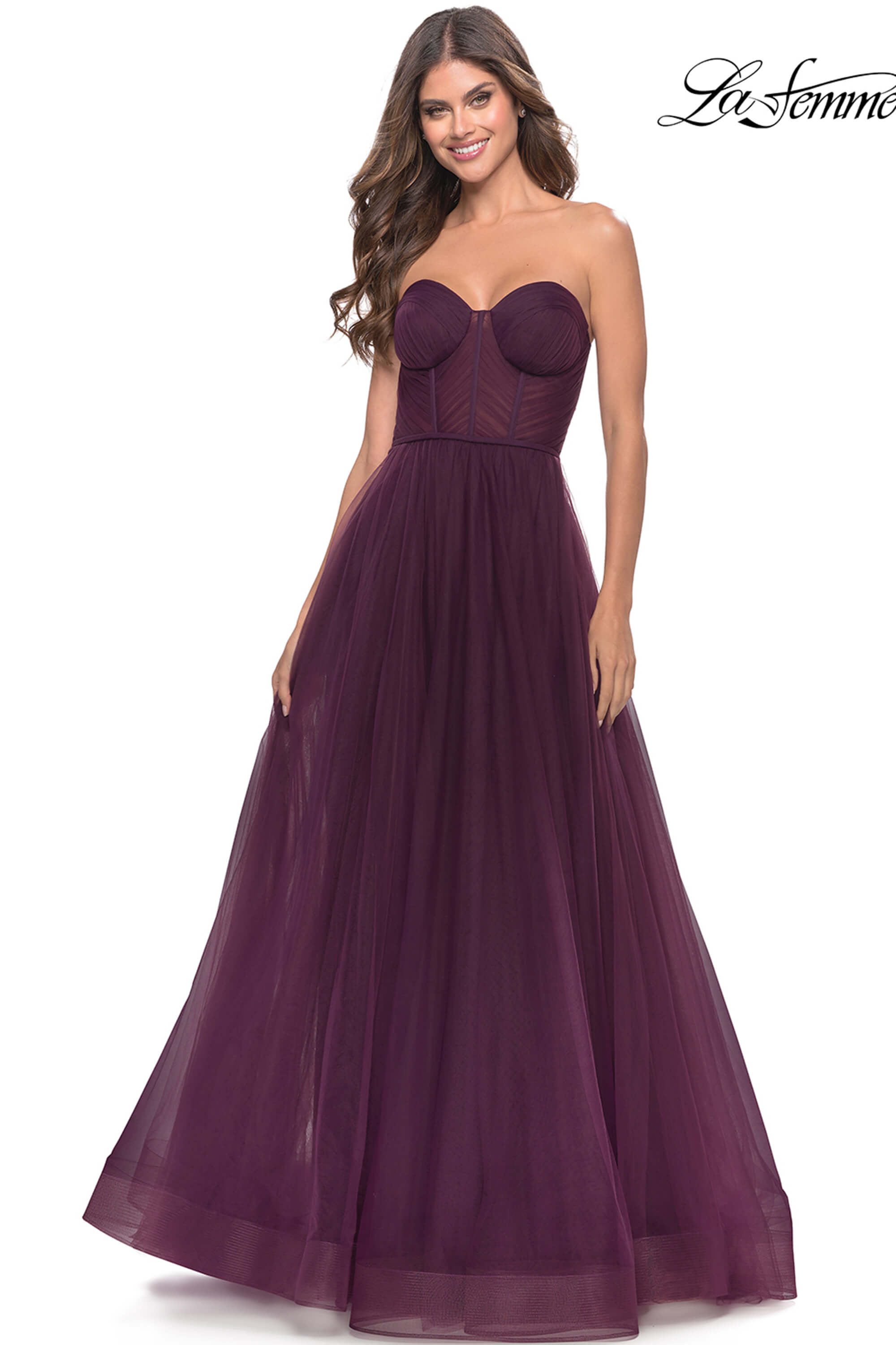 open lace back dress Pleat Pant main image 0