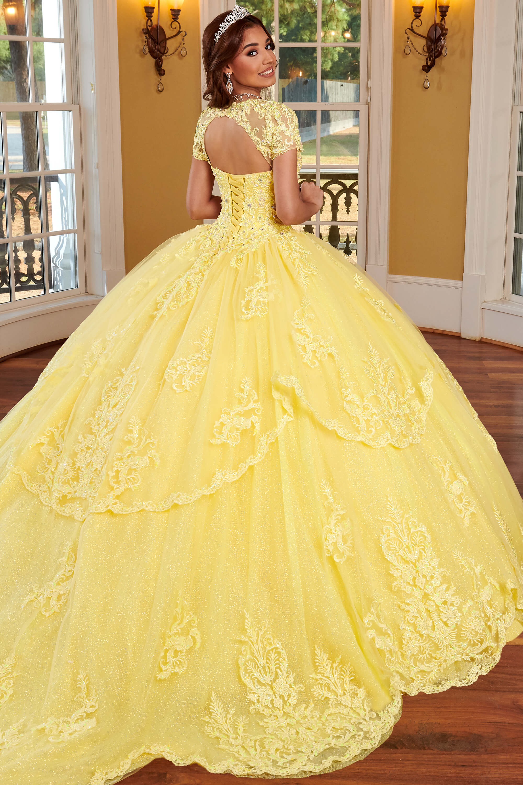 Yellow Quince Dress On Sale RQ3108- Promheadquarters.com Yellow Quince Dress On Sale RQ3108- Promheadquarters.com