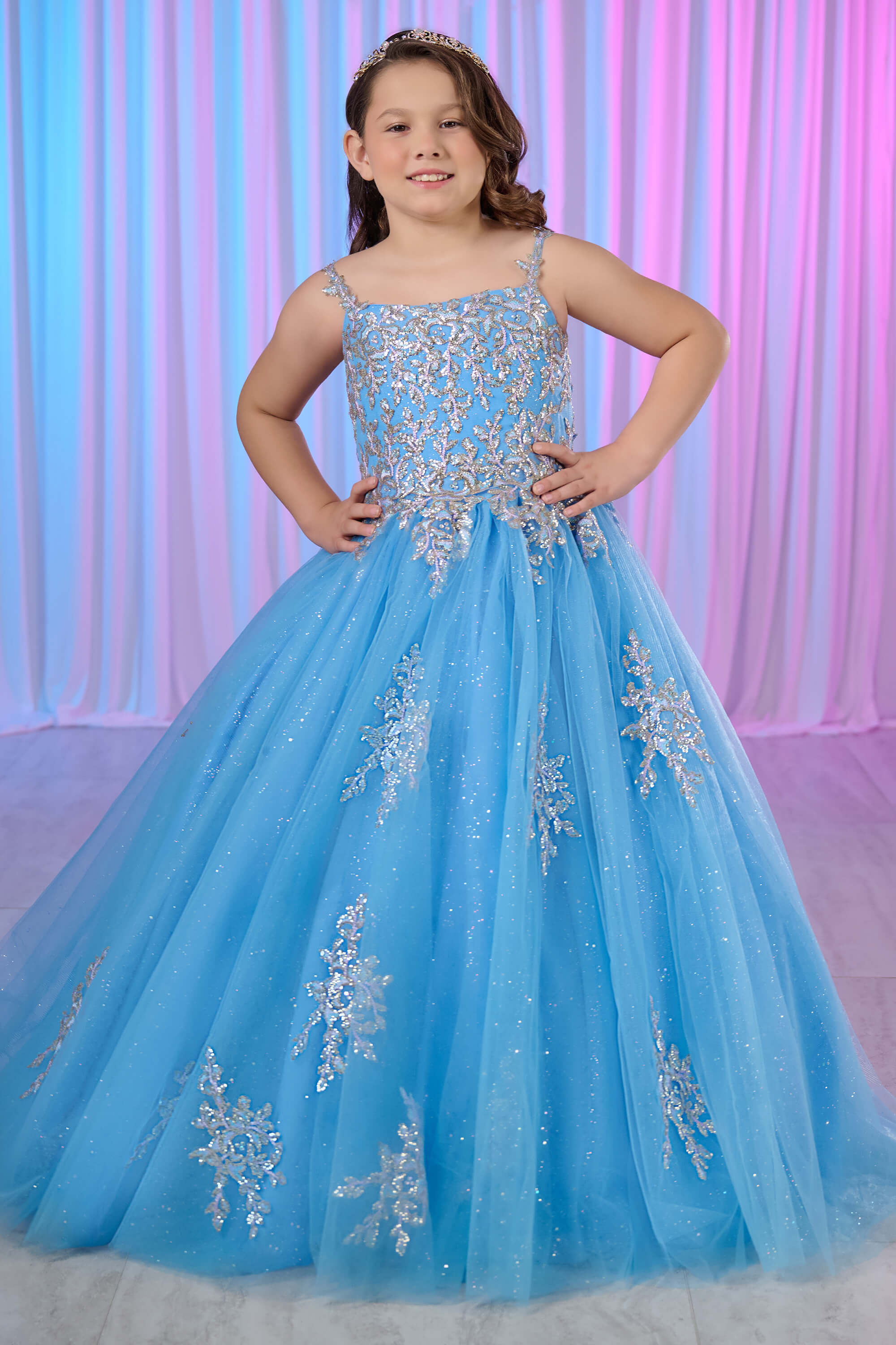 tiffany princess pageant dress size chart Tiffany Princess 13801 Size 2 Lilac Girls Pageant Dress Halter Ballgow Glass Slipper Formals