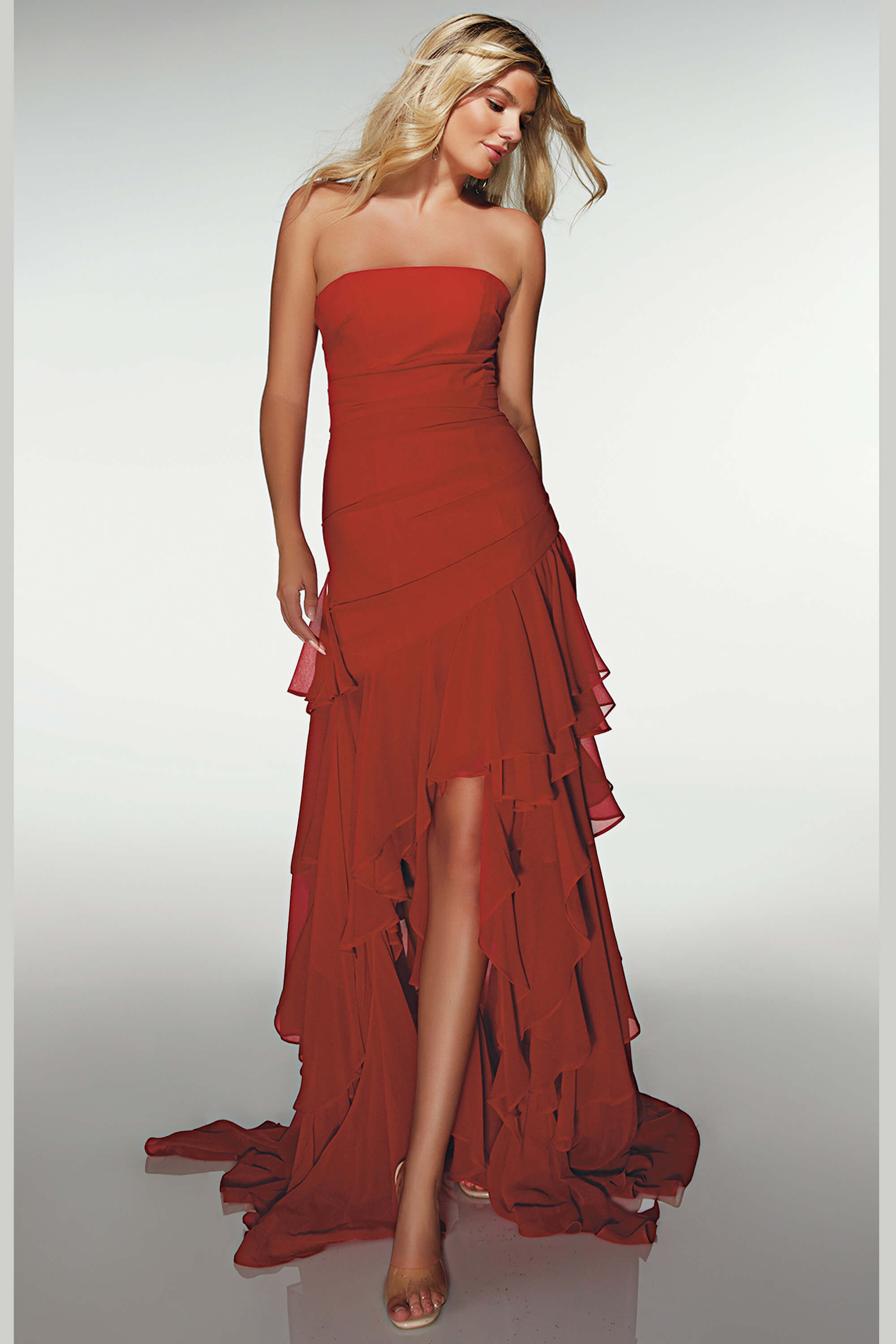 alyce designs red dress Alyce Paris 62062