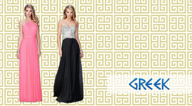 Grecian Goddess Prom Dress