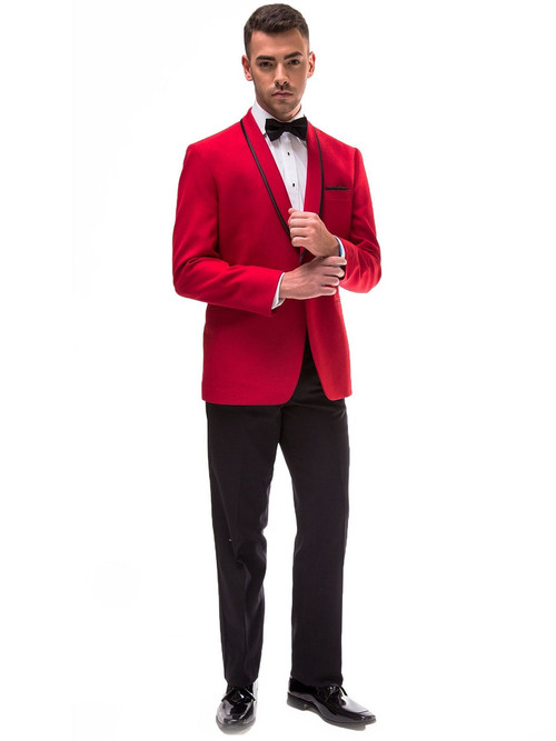 Red Tuxedo For Prom | PromHeadquarters.com