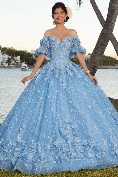 Light Up Quince Dress Vizcaya by Morilee 89358- Promheadquarters.com
