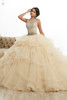 26882 Mahogany House of Wu Quinceanera Collection Two-Piece Ball Gown