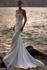 Front view of Amarella wedding dress with spaghetti straps