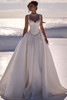 Front view of Milla Nova Whisper Mikado ball gown wedding dress