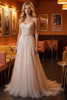 Front view of Randy Fenoli Lydia A-line lace wedding dress with sweetheart neckline