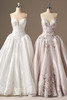 Diamond white and multi pink champagne versions of Sottero and Midgley Alvarez wedding dress