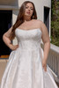 Essense of Australia D4407 Plus Size Wedding Gown