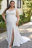 Essense of Australia D4439 Plus Size Wedding Gown