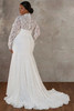 Essense of Australia D4455 Plus Size Wedding Gown