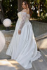Essense of Australia D4457 Plus Size Wedding Gown
