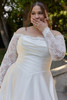 Essense of Australia D4457 Plus Size Wedding Gown