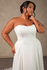 Essense of Australia D4504 Plus Size Wedding Gown