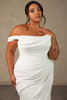 Essense of Australia D4563 Plus Size Wedding Gown